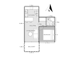 Sanders Old Port - Adorable 1-bdr. Apt. w/ Balcony