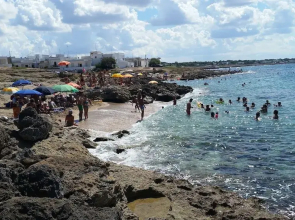 Sea view cottage on sea coast