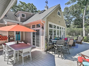 Cape Cod Cottage w/ Deck, Grill, & Games!