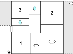 Stunning Home in Stanici With Wifi and 3 Bedrooms