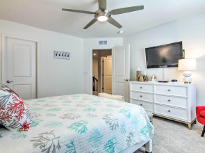 Porch + Pool Access: Millville Townhome!