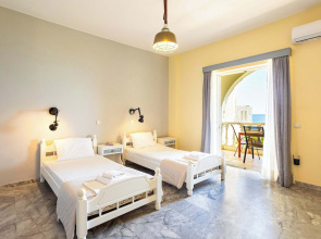 Beachfront Nest Memi Koroni-seaheaven House A3