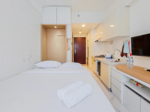 Cozy Living And Tidy Studio Sky House Bsd Apartment