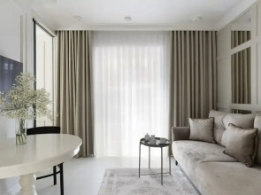 Willa Szwarc Cozy Gray Apartment