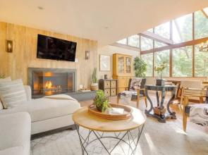 Walk to Lake Arrowhead Village: Gem w/ Lake Access