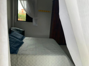 Lindo apartamento na praia de Mariscal Pé na areia
