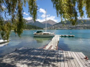 sunny lakeside haven