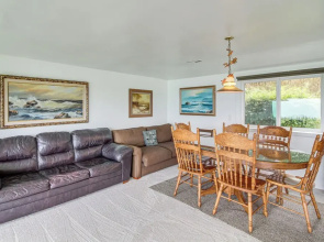 Cliffside Lighthouse Beach Home w/ Ocean View