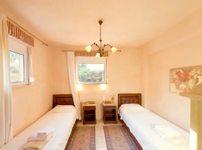 Villa with Private Pool And Beautiful Sea View on Lybian Sea, Sw Coast of Crete