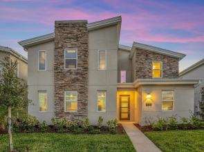 Disney Decorated Home 8min to Disneyworld Pool Spa Sleeps 22 Stl104