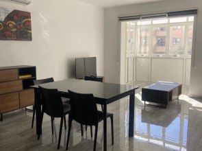 F7-3 Bedroom two single beds shared bathroom in shared Flat