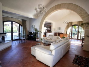 Villa With 3 Bedrooms in Provincia di Trapani, With Wonderful Lake View, Private Pool, Furnished Terrace - 9 km From the Beach
