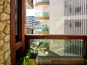 Belo apto c/ suíte 300m da praia do Forte BFC301