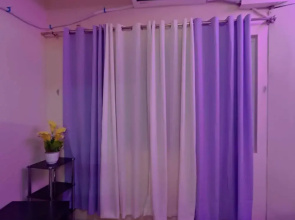 Royal Purple Cinema Room
