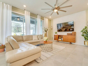 Private Backyard Oasis: Solterra Resort Condo