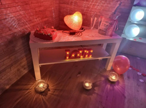 Appartamento con vasca idromassaggio Due cuori