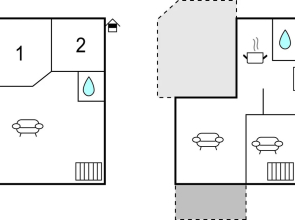 Awesome Home in Ed With 2 Bedrooms and Wifi