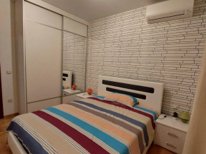 Lovely Flat with Balcony and Sea View in Becici