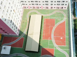 Cozy and Homey Green Pramuka City Apartment