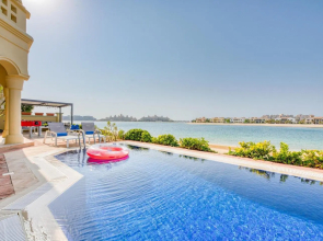 Fabulous Beachfront Palm Villa | Private Pool