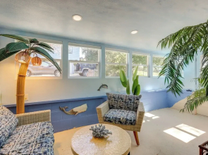 Walk to Downtown Atascadero: Cottage w/ Sunroom!