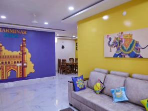 Chill place : 3 BHK with AC bedrooms and functional kitchen