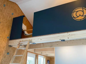 Hostel oder Ferienwohnung 1-16 Personen im BLAUEN HAUS