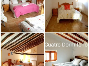 Villa With 4 Bedrooms in Zarzadilla de Totana, With Wonderful Mountain