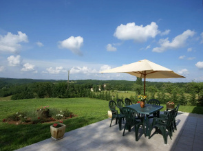 Rural Detached Holiday Home With Garden and Magnificent View in France