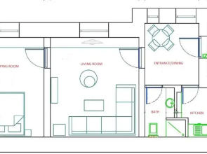 Red & Black Apartment