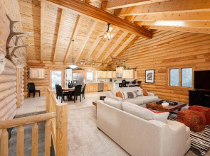 Iconic Log Cabin Escape Idaho Springs Hot Tub