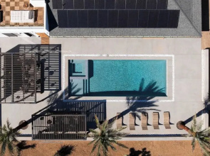 Iconic 6BR Desert Retreat w/ Pool, Pickleball & Fire Pit Joshua Tree Mansion by Avantstay