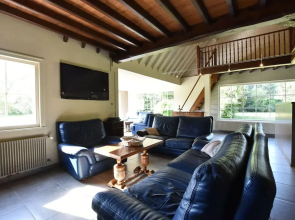 Cottage on a private property with wellness center and jetty for pleasure boats