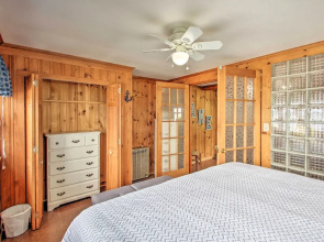 Beachfront Sebago Cottage w/ Deck + Grill!