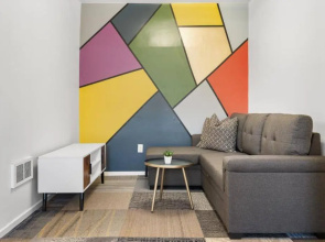 Bright Modern One BR Apartment in SFO
