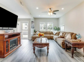 2 Blocks to Beach: Apt w/ Grill in Ocean Gate!