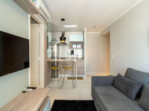 Apartamento de 1 quarto no Ed. Metropolitan Barcelona - Próximo ao Shopping Flamboyant- Jardim Goiás - MB301A