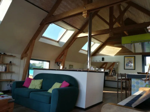 Maison bois bioclimatique