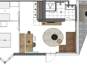 Appartement aan het strand