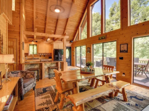 Lakefront Six Mile Vacation Rental w/ Dock