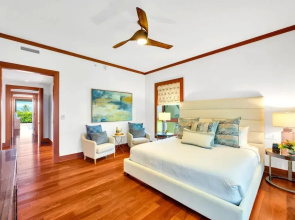 KBM Resorts Free CAR Luxury Oceanfront Villa at Montage Kapalua Bay Private Lanai and BBQ Mon-5203