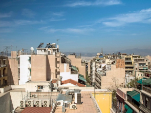 5th floor apartment with city view
