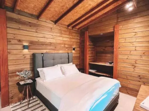 Cabana equipada em meio à natureza em Pomerode