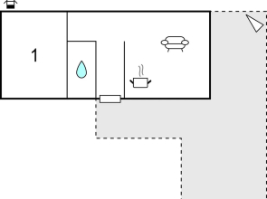 Nice Home in Icici With Wifi and 1 Bedrooms