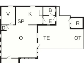 Secluded Holiday Home in Lolland near Sea