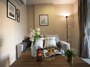Near BK University Quiet Condo in Rama4 bkb138