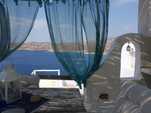 Mykonos studio with sea view