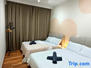 GreenHaven 1BR Pool View 6pax Netflix I Permas CIQ