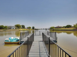 Game Room & Dock: Waterfront Granbury Lake Retreat