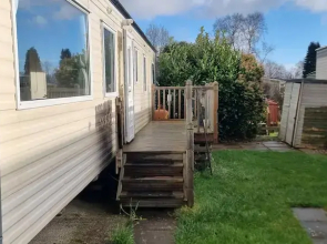 Lovely 3-bed Caravan in Foel, Welshpool